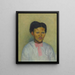 Het Afrikaanse Meisje - Isaac Rosenberg — ingelijst kunstwerk aan de muur