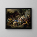 De dood van Epaminondas - Isaac Walraven — ingelijst kunstwerk aan de muur