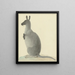 Kangaroo - Isaac van Haastert — ingelijst kunstwerk aan de muur