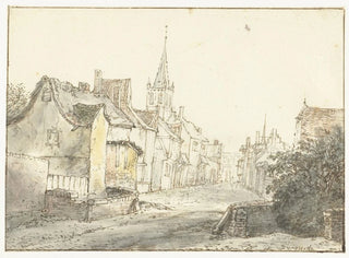 Isaac van Ostade - A Street in a Village or Town.webp