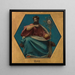 Isae - Jules Élie Delaunay — ingelijst kunstwerk aan de muur