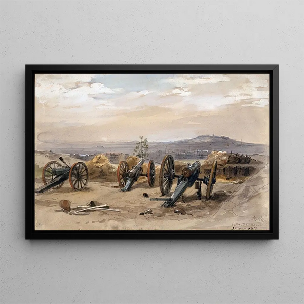 Les Buttes-Chaumont - Isidore Pils — framed artwork on a wall