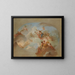 van een schets met Flora en Zephyr, Mars en Venus en de sterrenbeelden - Italiaanse school — ingelijst kunstwerk aan de muur