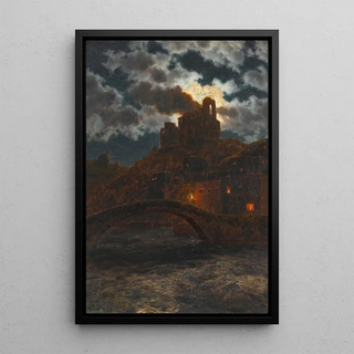 Ivan Fedorovich Choultse - On The Banks At Twilight.webp