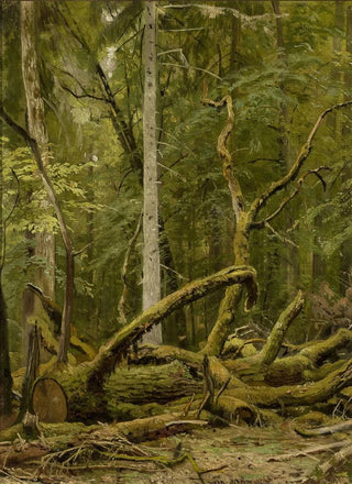 Ivan Ivanovich Shishkin - Cut down oak.webp