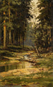 Stream Forest - Ivan Ivanovich Shishkin — artwork view