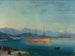Schets van Franse schepen die de Zwarte Zee verlaten - Ivan Konstantinovich Aivazovsky — weergave van het kunstwerk