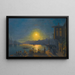 Lever de Lune sur la Corne d'Or - Ivan Konstantinovich Aivazovsky — ingelijst kunstwerk aan de muur