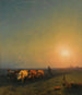 Arbeideren op het veld in de Krim - Ivan Konstantinovich Aivazovsky — weergave van het kunstwerk