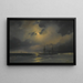 Navigatie bij maanlicht - Ivan Konstantinovich Aivazovsky — ingelijst kunstwerk aan de muur