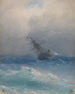 Scheepsramp - Ivan Konstantinovich Aivazovsky — weergave van het kunstwerk