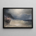 De Overlevende - Ivan Konstantinovich Aivazovsky — ingelijst kunstwerk aan de muur