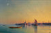 Venetië bij zonsondergang - Ivan Konstantinovich Aivazovsky — weergave van het kunstwerk