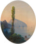 Uitzicht op de Ayu Dag - Ivan Konstantinovich Aivazovsky — weergave van het kunstwerk
