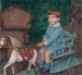Een jongen met een pony - Ivan Abota — weergave van het kunstwerk