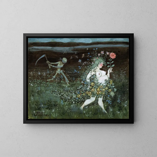 Ivar Arosenius - Life and Death.webp