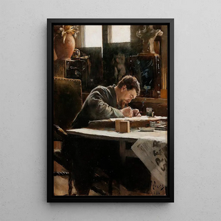 Ivar Nyberg - An Artist Drawing Victor Andrn.webp