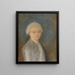 John Quincy Adams - Izaak Schmidt — ingelijst kunstwerk aan de muur