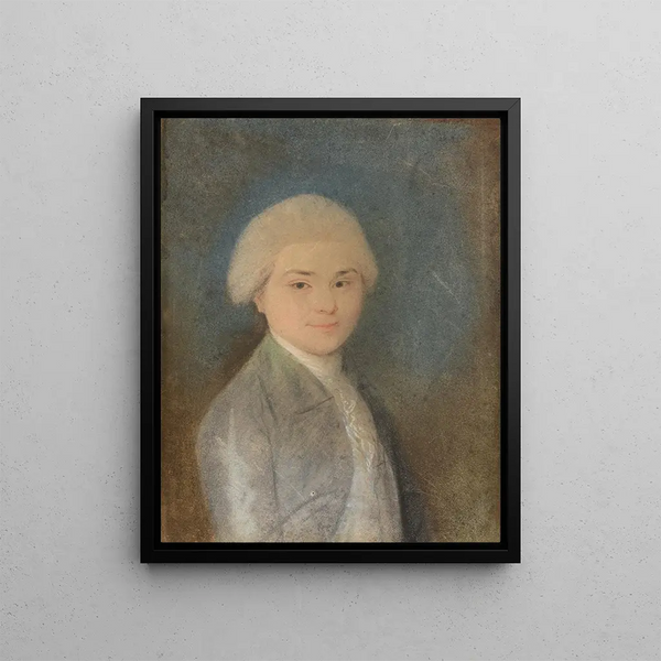 John Quincy Adams - Izaak Schmidt — ingelijst kunstwerk aan de muur