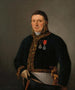 Portret van de inspecteur-generaal A. F. Goudriaan - Izaak Schouman — weergave van het kunstwerk