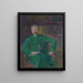 Portret van Tor Hedberg - J. A. G. Acke — ingelijst kunstwerk aan de muur
