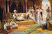 Een dans in het harem - Jean-Gabriel Delincourt — weergave van het kunstwerk