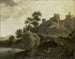 Italiaans landschap - Johann Georg Schieblius — weergave van het kunstwerk