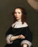 Portret van een dame - J. P. van Wyck — weergave van het kunstwerk