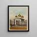 Cathédrale Ouspenskii au Kremlin - J. Daziaro — ingelijst kunstwerk aan de muur