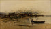 Rivage met cottages - J H Anderson — weergave van het kunstwerk