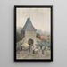 Porte de Veer à Schoonhoven - J de Jong Ezn | Reproduction — ingelijst kunstwerk aan de muur