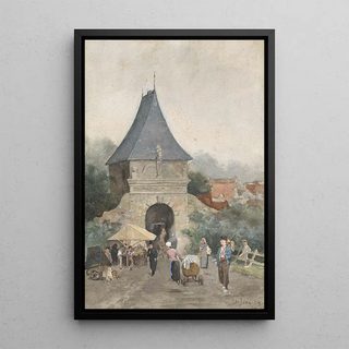 J de Jong Ezn - Veerpoort te Schoonhoven.webp