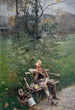 Een Leerling-Schilder - Jacek Malczewski — weergave van het kunstwerk
