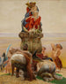 Adoratie van de Maagd - Jacek Malczewski — weergave van het kunstwerk