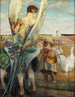 Engel, ik zal je volgen - Jacek Malczewski — weergave van het kunstwerk