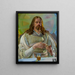 De Christus te Emmaüs - Jacek Malczewski — ingelijst kunstwerk aan de muur