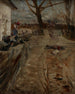 van het landelijke boerderij - Jacek Malczewski — weergave van het kunstwerk