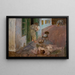 Servies in Wielgie - Jacek Malczewski — ingelijst kunstwerk aan de muur
