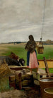 Fille à un puits - Jacek Malczewski — weergave van het kunstwerk