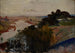 Landschap aan de Vistula - Jacek Malczewski — weergave van het kunstwerk