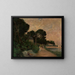 Landschap - Jacek Malczewski — ingelijst kunstwerk aan de muur