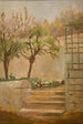 Landschap met Kleine Trappen - Jacek Malczewski — weergave van het kunstwerk
