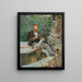 Portrait of Adolf Dygasiński - Jacek Malczewski — framed artwork on a wall