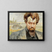 Portret van Jan Kasprowicz - Jacek Malczewski — ingelijst kunstwerk aan de muur