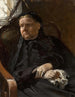 Portret van de moeder van de kunstenaar - Jacek Malczewski — weergave van het kunstwerk
