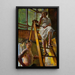 Satyre et un Modèle - Jacek Malczewski — ingelijst kunstwerk aan de muur