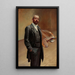 Zelfportret met palet - Jacek Malczewski | Reproduction — ingelijst kunstwerk aan de muur