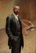 Zelfportret met palet - Jacek Malczewski | Reproduction — weergave van het kunstwerk