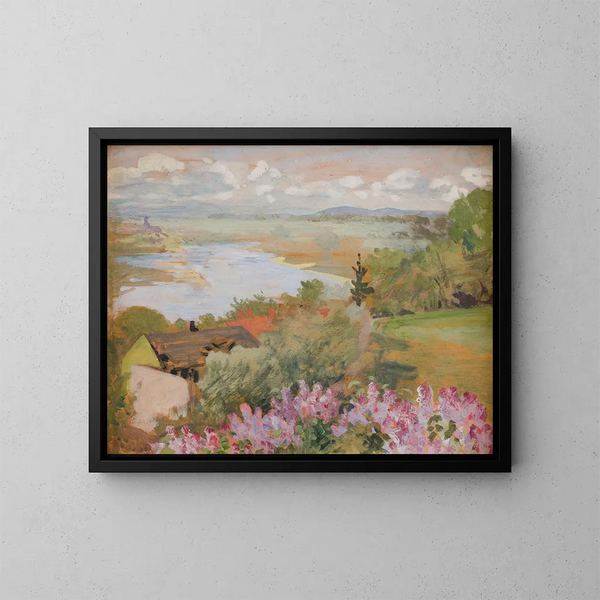 Vallée de la Vistule depuis Zwierzyniec - Jacek Malczewski — ingelijst kunstwerk aan de muur