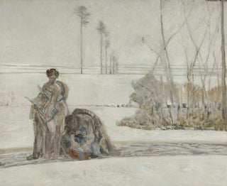 Jacek Malczewski - Winter landscape.webp